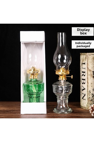 Reedark Lotus Desenli Vintage Petrol Lambası - Kamp, Bahçe Ve Ev Dekoru İçin Kullanıma Elverişli Zirve Kalite Lamba Diğer