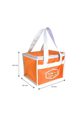 Termbag Katlanabilir 20 Litre Buzluk Termal Termos Çanta Turuncu