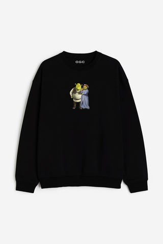 Ogc Shrek Kombin Sweatshirt Siyah
