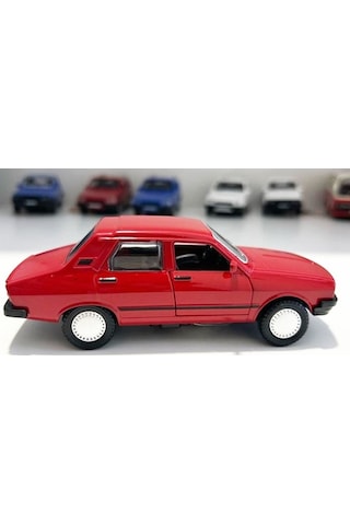 Toros Çek Bırak Metal Araba 13 Cm Sesli Işıklı Kırmızı