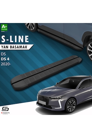 S-dizayn Ds Ds 4 S-line Siyah Yan Basamak 183 Cm 2020 Üzeri A+ Kalite