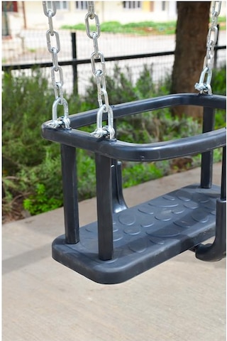 Teplay Zincirli Korumalı Bebek Salıncağı Siyah