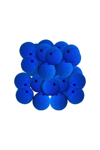 Suntek 50 Adet Palyaço Burun Kadınlar Için Erkekler 2 Mavi