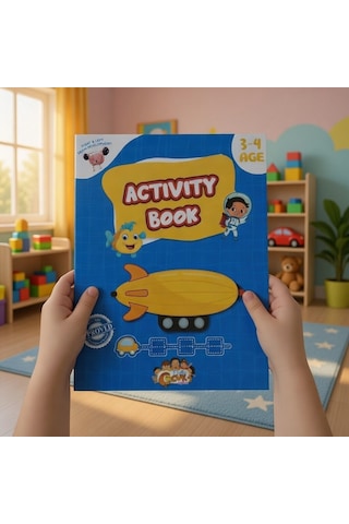 Mutlu Çocuk Yayınları Mutluçocuk 2'den 12'ye Ingilizce Aktivite Zeka Kitap Seti