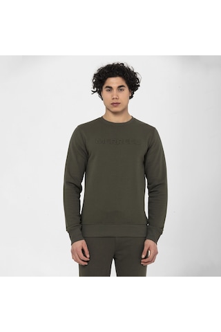 Merrell Merrell Simple Erkek Yeşil Sweatshirt 33 Haki