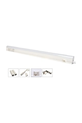 18W Anahtarlı Led Bant Armatür Beyaz