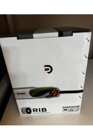 Reçber Dt 8 Diafon Kablosu 305 Metre Beyaz