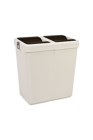 Comfort Dust Bin Çöp Kovası 80 Litre Renk Beyaz