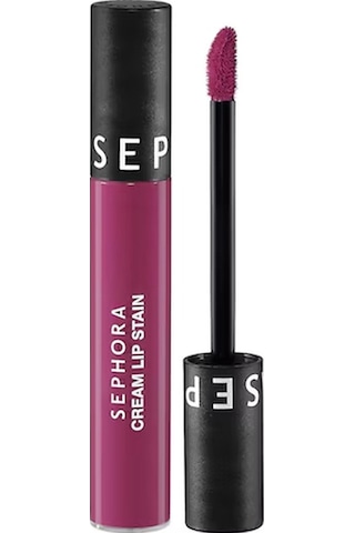 Sephora Cream Lip Stain Bulaşmayan Kadife Bitişli Ruj - Mat Likit Ruj - 90 Sunrise Pink 5 Ml 00