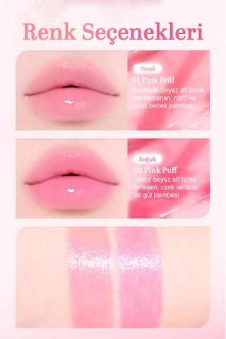 Dasique Candy Rolling Pot 01 Pink Frill