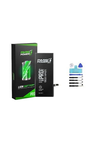 Pars Power Apple Uyumlu iPhone 7 2300 mAh Yüksek Kapasite Batarya