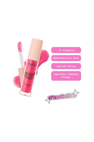 Callista I Care A Lot Lip Oil 20 Glow Up Pink Nemlendirici Ve Parlatıcı Dudak Bakım Yağı - Pembe