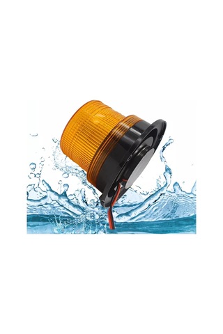 Tepe Lambası Mıknatıslı Flaş Çakarlı 8-110 Volt