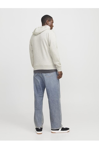 Jack & Jones Jjcorp Graphıc Sweat Hood Noos Beyaz