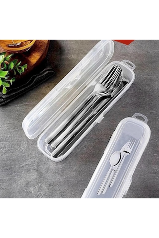 Gondol Multix Çatal Kaşık Bıçak Kutusu G-06-c Şeffaf