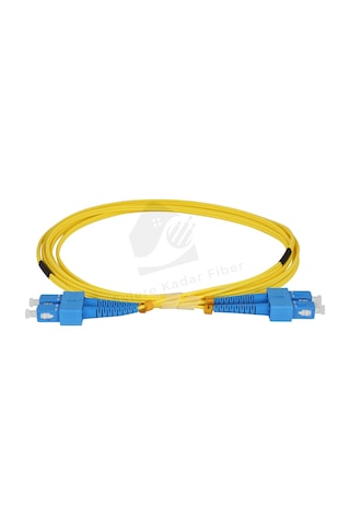 Sc - Sc Singlemode Duplex 2M Fiber Optik Patch Cord Sc - Sc Singlemode Duplex 2M Fiber Optik Patch Cord