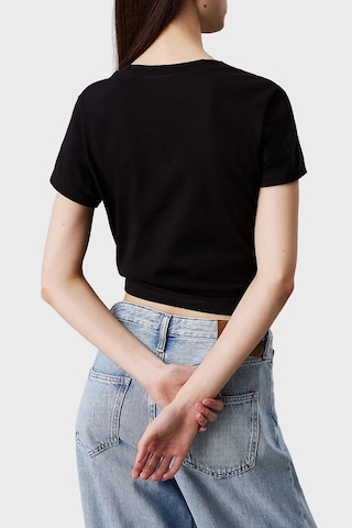 Calvin Klein Bayan T Shirt J20j225540 Beh Siyah Siyah