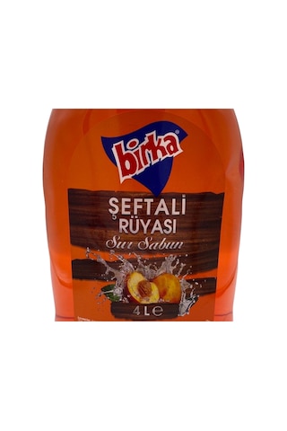 Birka Şeftali Sıvı El Sabunu 4 L x 4