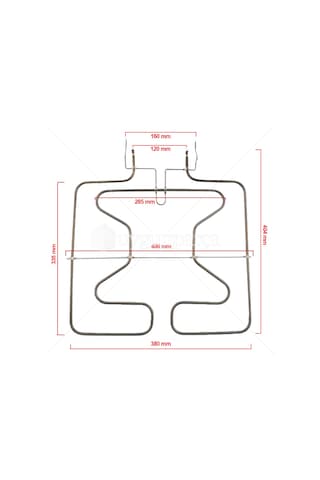 Bosch Uyumlu fırın alt rezistansı