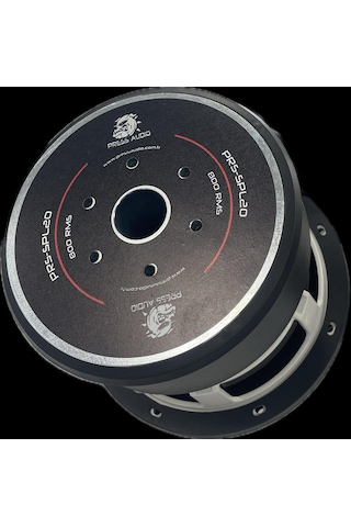 Subwoofer 20 Cm 800 Rms 2+2 Ohm Alüminyum Black Voıce Coıl