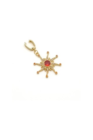 Ajda Charm Çelik Altın Kaplama Kadın Güneş Model-chr-110 Gold