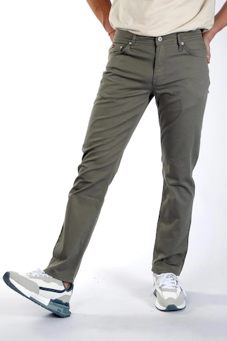 252 Lcm 221002 Jagger Lee Cooper Erkek Dokuma Pantolon haki