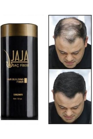 Jaja Fibers Saç Dolgunlaştırıcı Topik 50 Gr Saç Kapatıcı Siyah