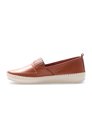 Fast Step Hakiki Deri Kadın Casual Ayakkabı 164za2010 Taba