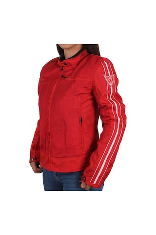 Venom Jessy Lady Fileli Yazlik Motosiklet Montu-48539-Kırmızı