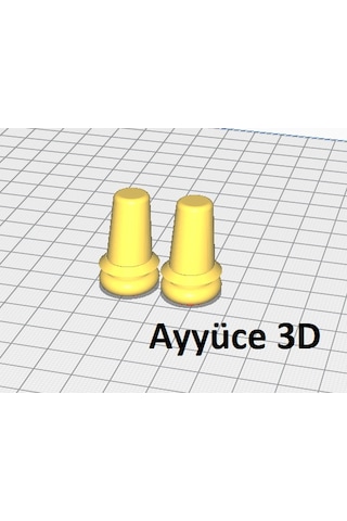 Ayyüce 3d, Renault Clio 5 Bagaj Pandizot Ayağı Pimi, 2x, Siyah