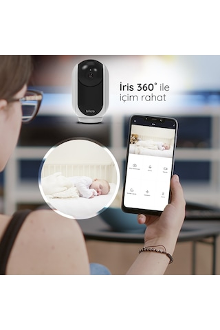 Bilicra Iris 3mp 360 Akıllı Kamera