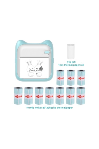 Os6522bl-4 Mini Taşınabilir Termal Baskı Fotoğraf Yazıcısı