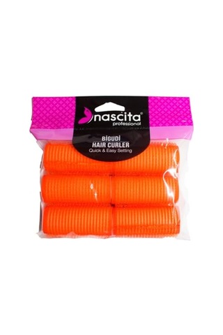 Nascita 25x63 Mm 6lı Cırtlı Süngerli Bigudi - 58 Açık Mavi
