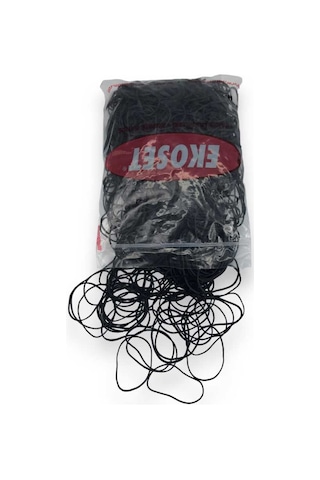 Ekoset 500 Adet 70 MM Siyah Para Lastiği