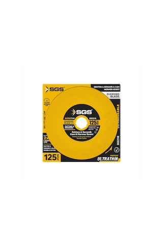 Sgs2246 - 125mm Cam-dekton-seramik-mermer Hassas Elmas Kesici