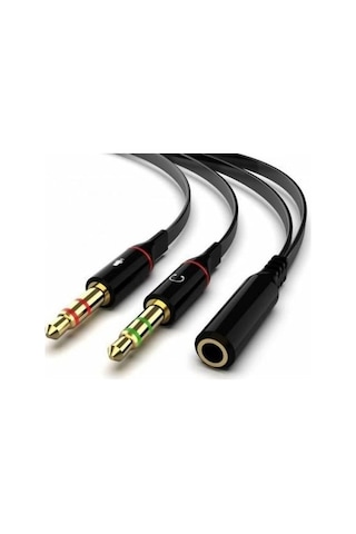 Daytona Sk-04 3.5 Mm Mikrofon Ve Kulaklık Ayırıcı Birleştirici