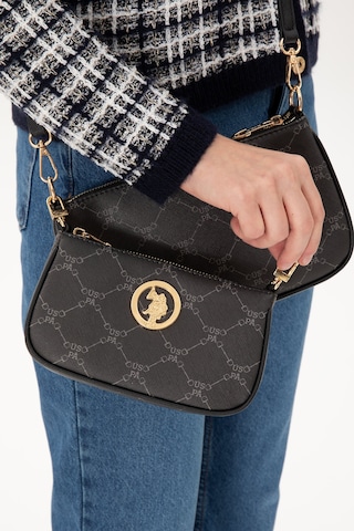U.S. Polo Assn. Kadın Siyah Çapraz Çanta 50300294-VR046