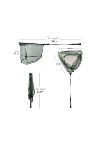 Katlanır Kepçe V Kafa 50 CM Torlu