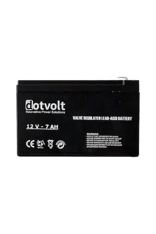 Dotvolt Sc 7 Kuru Tip Akü 12v-7ah Alarm Aküsü