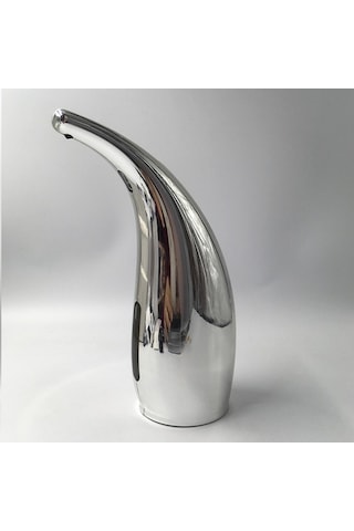 Dancemonkey 300ml Kızılötesi Otomatik Dokunmasız Sabun Dispanseri - Banyo & Mutfak İçin El Sabunu Losyon, Gümüş Renk Gümüş