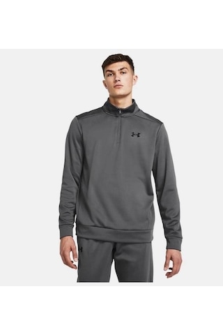 Ua Armour Fleece 1/4 Zip Erkek Sweatshırt 1373358 1373358 025 025