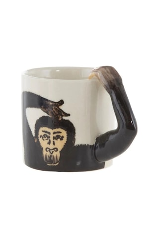 Mudo Home Monkey Wıld Kahve Fincanı Siyah