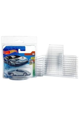 Hot Wheels Koruma Regular Koruma Kabı 10 Adet Şeffaf