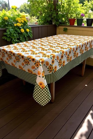 Saralya Dertsiz Masa Örtüsü 140x180 Cm Çok Renkli