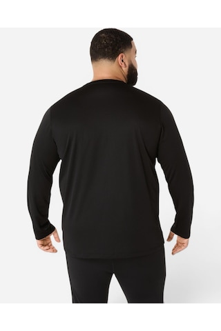 Asics Asıcs Sılver Ls Top Erkek Lacivert Uzun Kollu Tshirt 2011d244-001