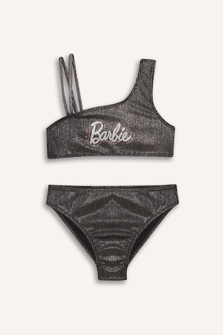 Defacto Kız Çocuk Barbie Bikini Takımı E5224a825hsbk27 Siyah