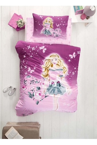 Cotton Box Cotton Girl Ranforce Mürdüm Tek Kişilik Nevresim Takım