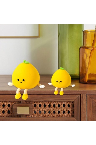 Homyl 2 Adet El Yapımı Sevimli Dekorasyon Küçük Heykelcikler Çok