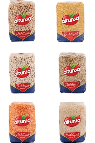 Altunsa Yerli Bakliyat Paketi 6 x 900 G