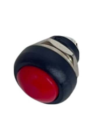 Push Buton Kırmızı 12mm Pbs33b 10 Adet